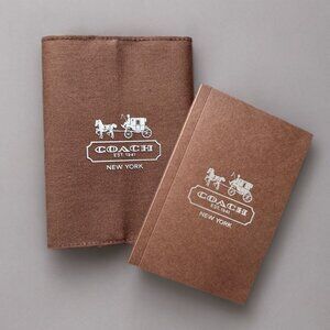 Coach Brown Notebook & Cover
